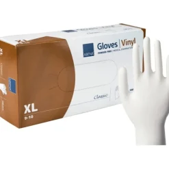 ABENA Classic Vinyl Transparent Puderfri XL 100-pack
