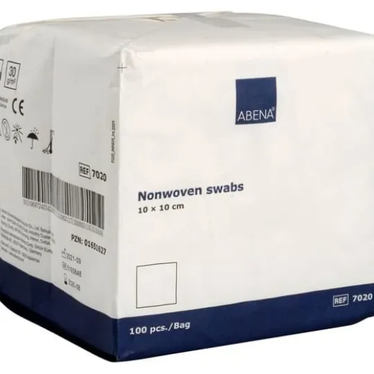 ABENA Kompress Non-woven Vit 10 x 10 cm 100 st