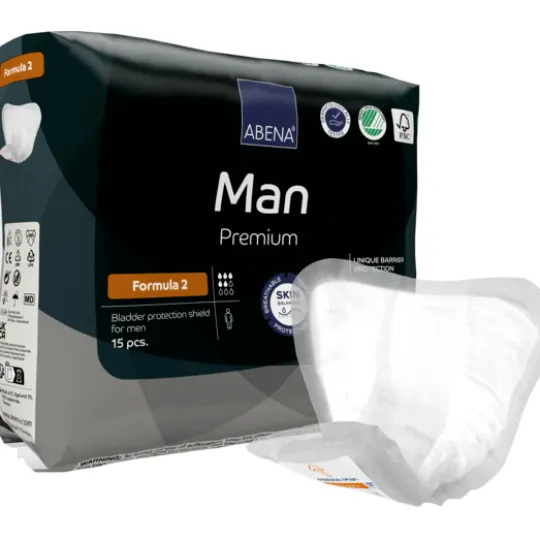 ABENA Man Formula 2 Premium 29x23 cm 15-pack