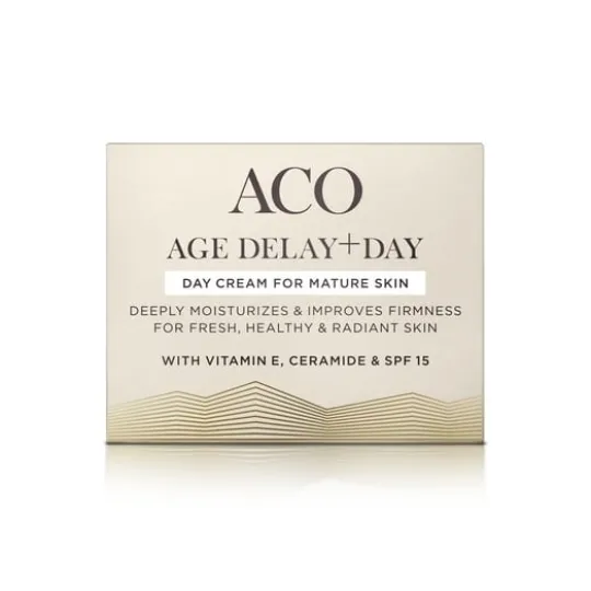 ACO Face Age Delay+ Day Cream Anti Age Dagkräm Parfymerad 50 ml