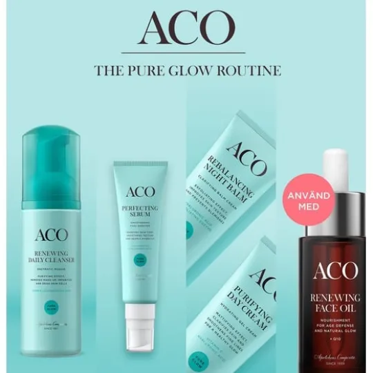 ACO Face Pure Glow Purifying Day Cream Parfymerad Dagkräm 50 ml