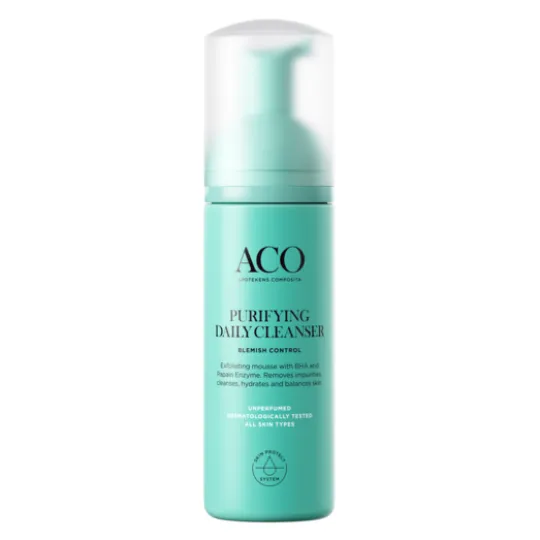 ACO Face Purifying Daily Cleanser Rengöringsmousse BHA Oparfymerad 150 ml