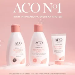 ACO Intimate Care Soothing Wash Oparfymerad 200 ml