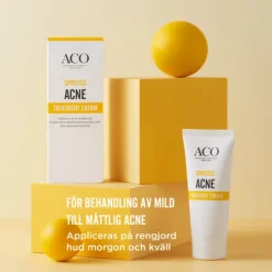ACO Spotless Acne Treatment Cream Parfymfri Behandlar Akne 30 g