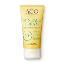 ACO Sun Face Cream SPF50+ Oparfymerad 50 ml