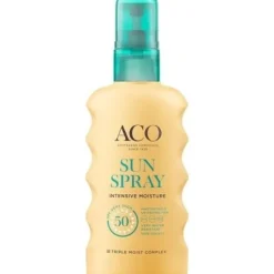 ACO Sun Pump Spray SPF50+ Parfymfri Solskydd Kropp 175 ml