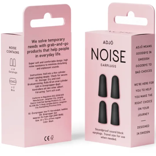 ADJÖ Noise Öronproppar 2 par