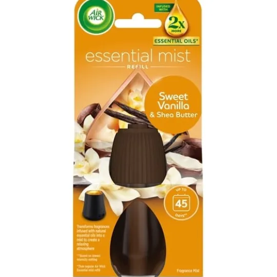 Air Wick Essential Mist Refill Sweet Vanilla & Shea Butter 20 ml