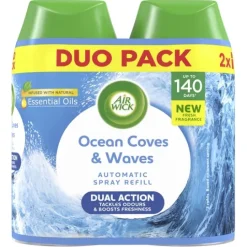 Air Wick Freshmatic Automatic Spray Duo Refill Ocean Cove & Waves 2 x 250 ml