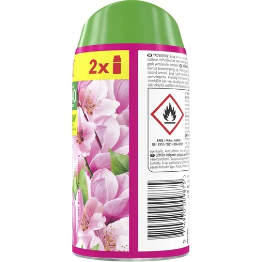 Air Wick Freshmatic Automatic Spray Duo Refill Magnolia & Cherry Blossom 2 x 250 ml
