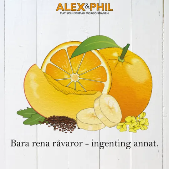 Alex&Phil Apelsin & quinoasmoothie 5 x 100 g