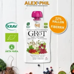 Alex&Phil Hallongröt 5 x 100 g