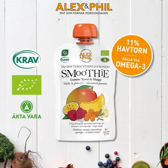 Alex&Phil Havtorn & mangosmoothie 5 x 100 g