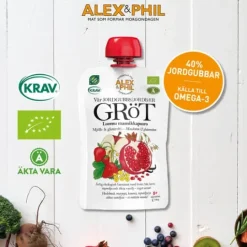 Alex&Phil Jordgubbsgröt 5 x 100 g