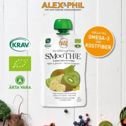 Alex&Phil Kiwi & quinoasmoothie 5 x 100 g