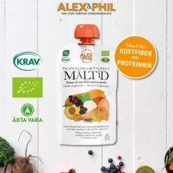 Alex&Phil Kyckling & butternutmåltid 6 x 120 g