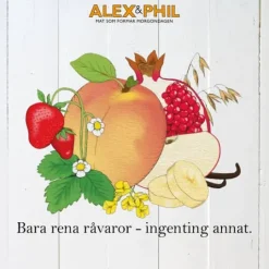 Alex&Phil Persika & vaniljsmoothie 5 x 100 g