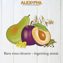 Alex&Phil Päron & plommongröt 5 x 100 g