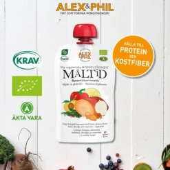 Alex&Phil Vegetarisk sötpotatismåltid 6 x 120 g