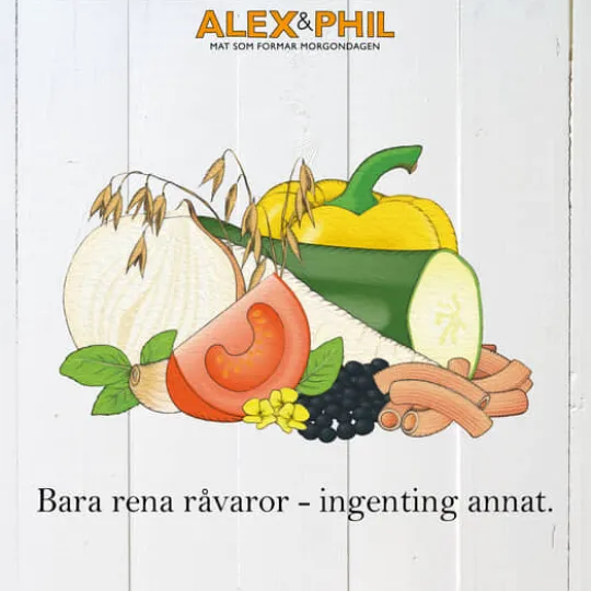 Alex&Phil Vår vegetariska lasagne måltid 200 g