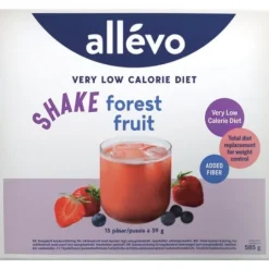 Allévo Shake Forest Fruit VLCD 15 påsar x 39 g