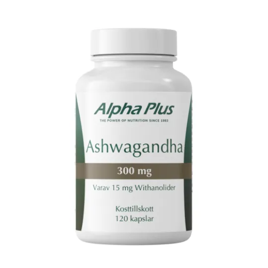 Alpha Plus Ashwagandha 120 kapslar