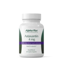 Alpha Plus Astaxantin 4mg 60 kapslar