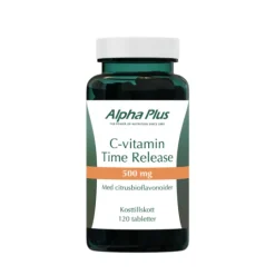 Alpha Plus C-vitamin Time Release 500 mg 120 tabletter