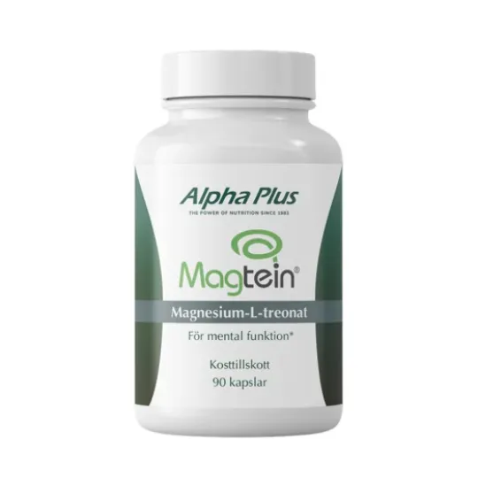 Alpha Plus Magtein Magnesium L-treonat 90 kapslar