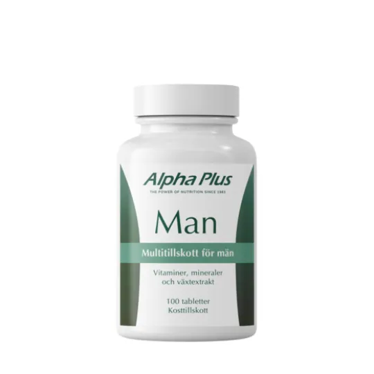 Alpha Plus Man 100 tabletter