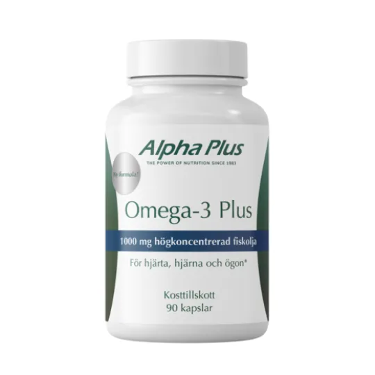 Alpha Plus Omega-3 Plus 90 kapslar