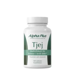 Alpha Plus Tjej 100 tabletter