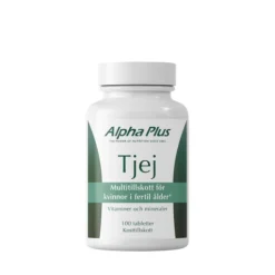Alpha Plus Tjej 100 tabletter