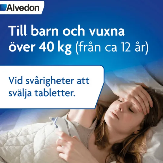 Alvedon Brustablett 500 mg 20 st
