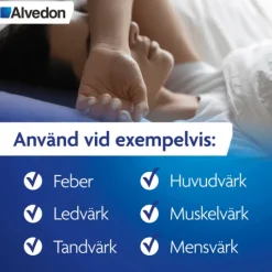 Alvedon Brustablett 500 mg 20 st