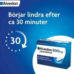 Alvedon filmdragerad tablett 500 mg 20 st