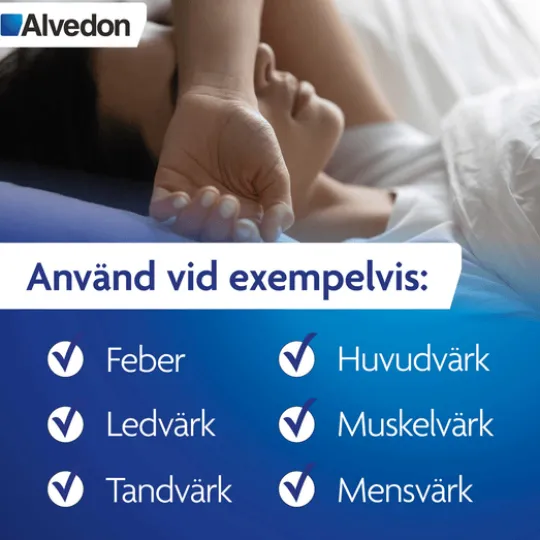 Alvedon filmdragerad tablett 500 mg 20 st