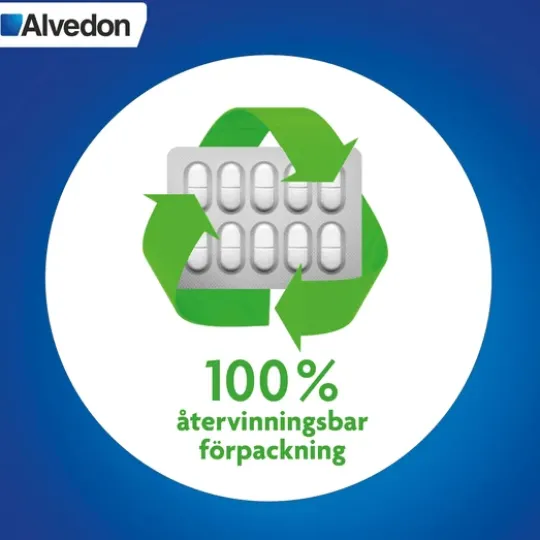 Alvedon Novum, filmdragerad tablett 500 mg, 20 st