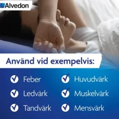 Alvedon Suppositorium 500 mg 10 st