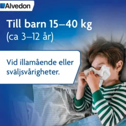 Alvedon Suppositorium 250 mg 10 st (15-40 kg)