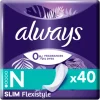 Always Dailies Flexistyle Slim Trosskydd 40 st