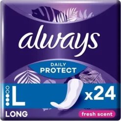 Always Daily Protect Long Trosskydd Med Fräsch Doft 24 st