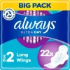 Always Ultra Day Bindor Long Storlek 2 Med Vingar 22 st
