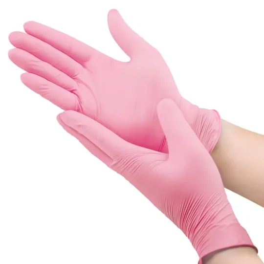 Amabilia Pro Nitrilhandskar Rosa S 100 st