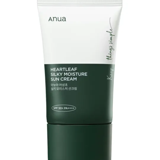 ANUA Heartleaf Silky Moisture Sun Cream 50 ml