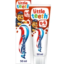Aquafresh Little Teeth Tandkräm 0-6 år 50 ml