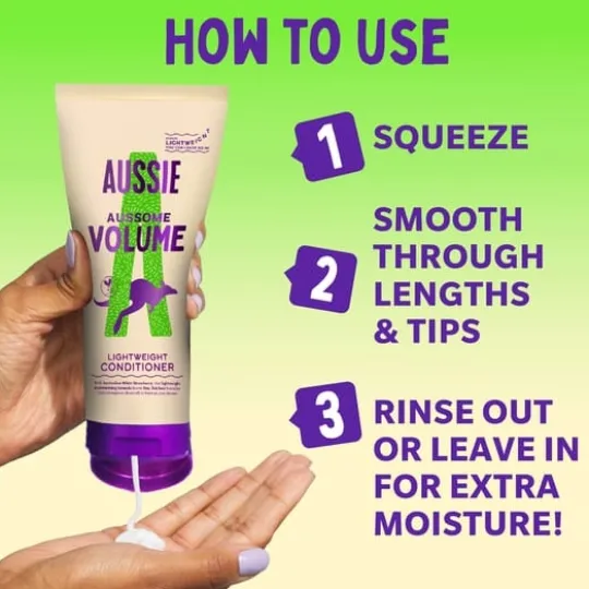 Aussie Aussome Volume Lightweight Conditioner 400 ml