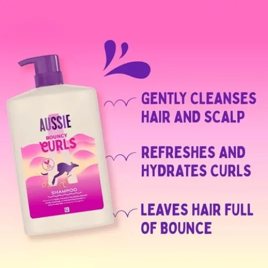 Aussie Bouncy Curls Schampo 600 ml