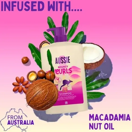 Aussie Bouncy Curls Schampo 600 ml