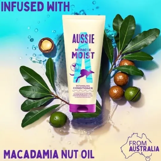 Aussie Miracle Moist Detangling Conditioner 200 ml